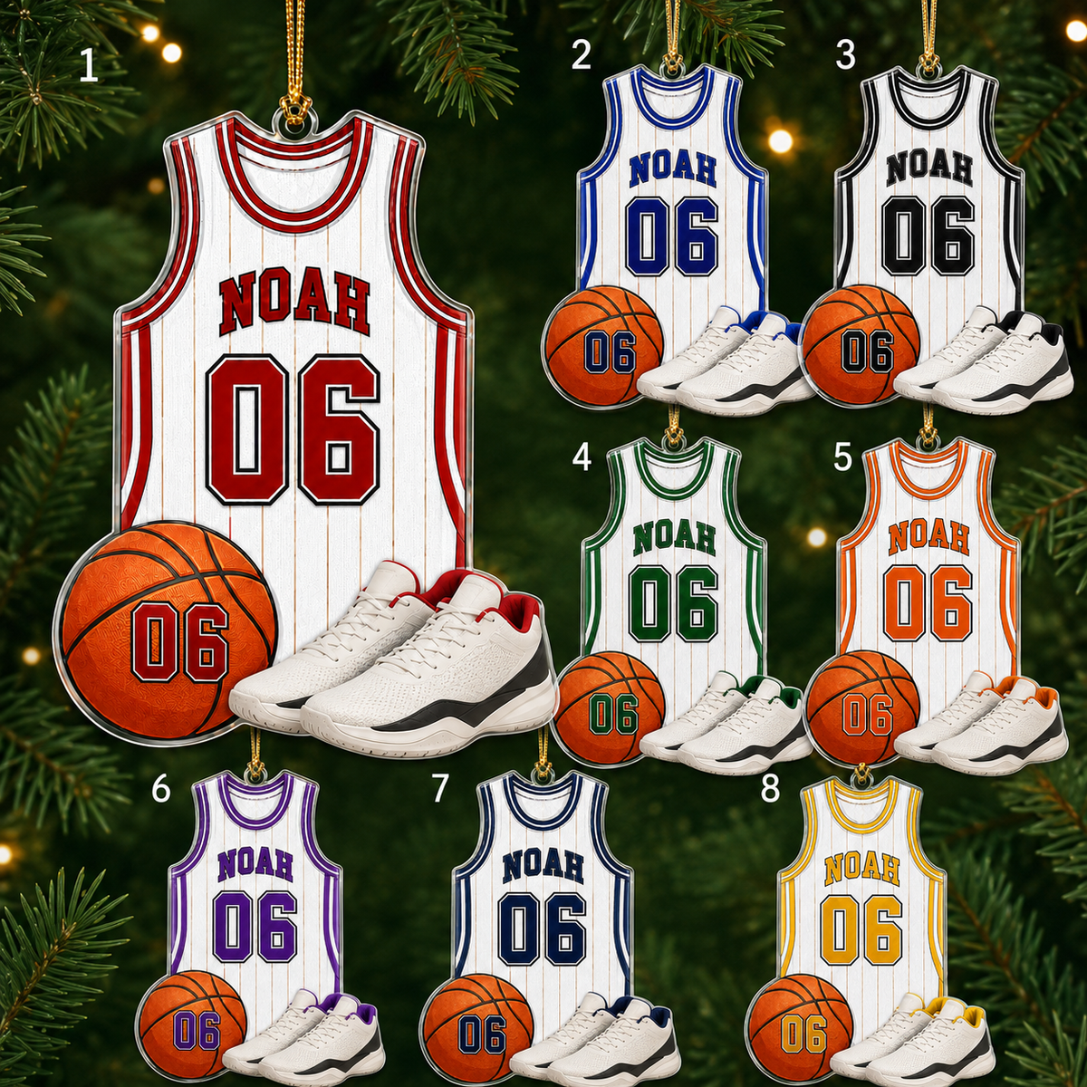 Basketball Acrylic Style 17
