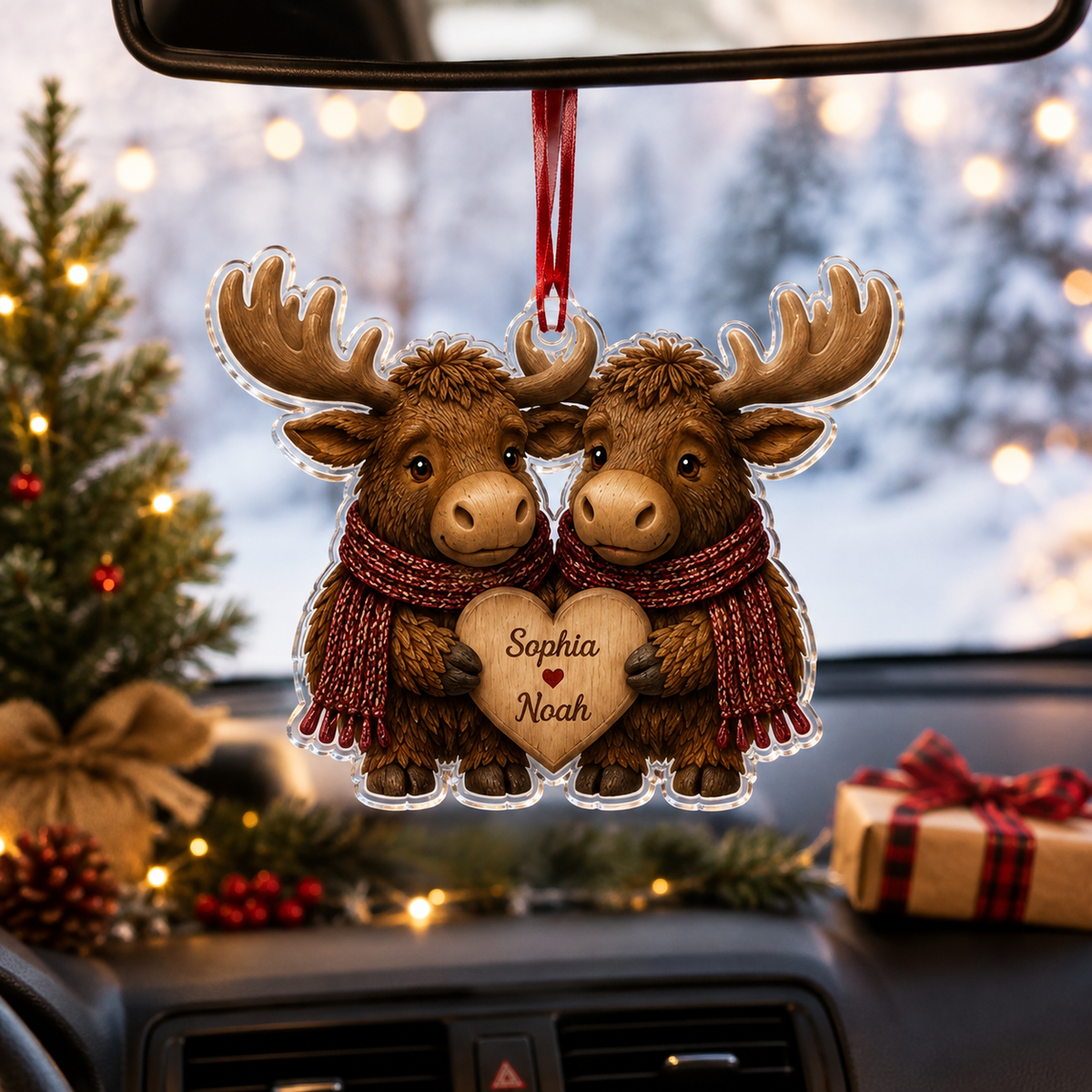 Couple Animal Moose