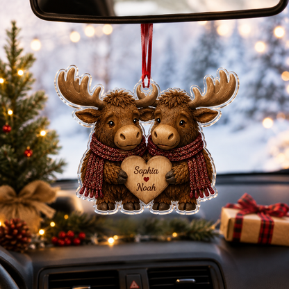 Couple Animal Moose