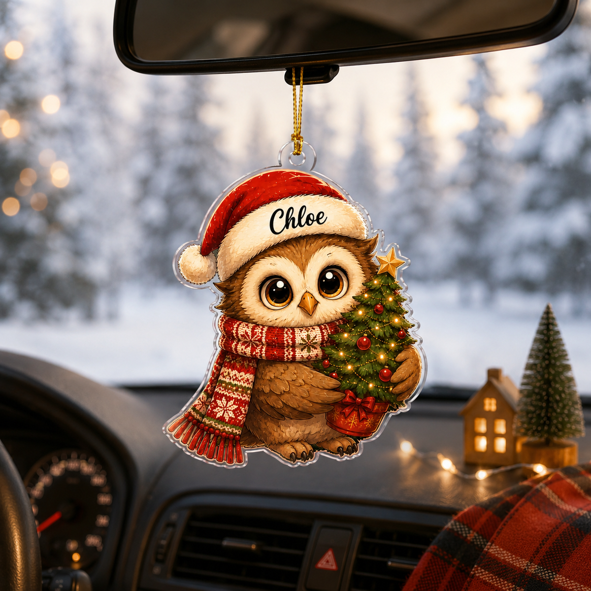 Animal Chrismas Owl