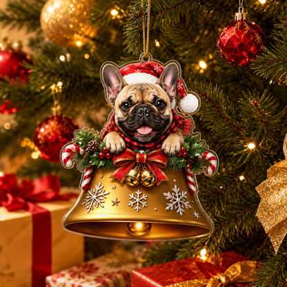 Dog Christmas Bell French Bulldog