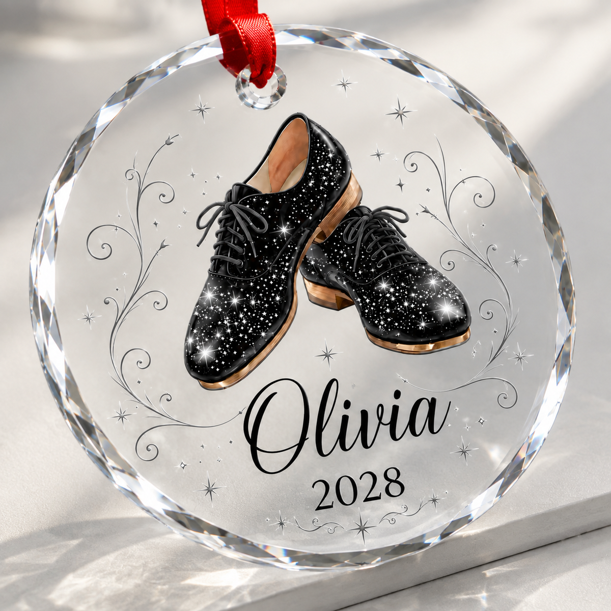Personalized Dancing Glass Dancing Shoes