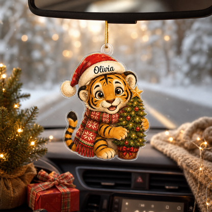Animal Chrismas Tiger
