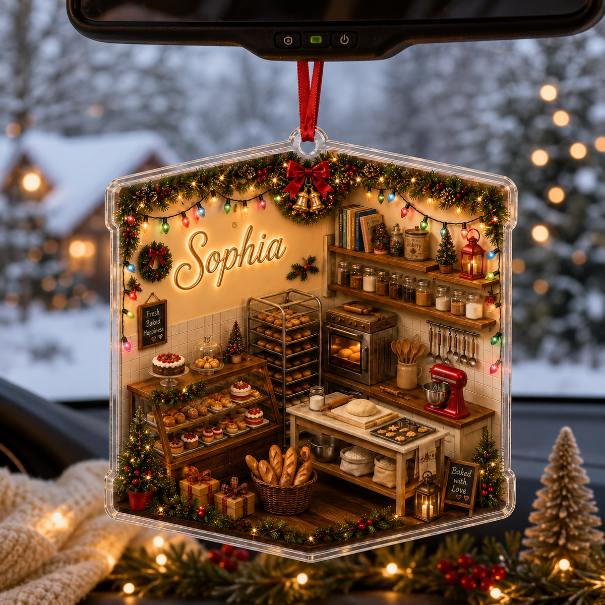 Personalized Kitchen Utensils Acrylic Kitchen Angle