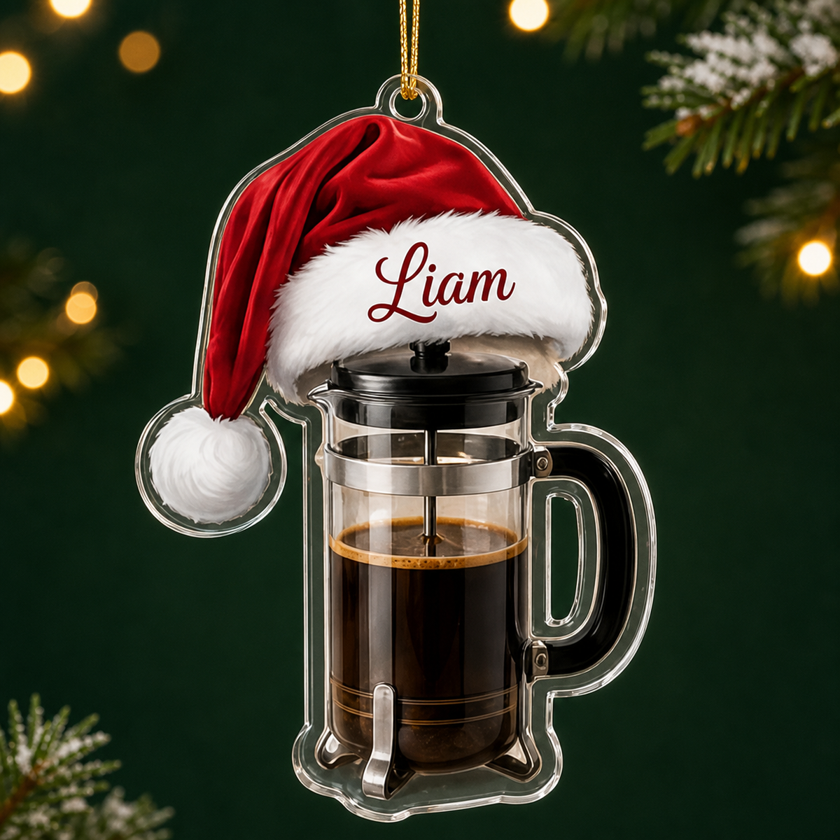 Coffee Equipment Ornament Acrylic French Press TAM