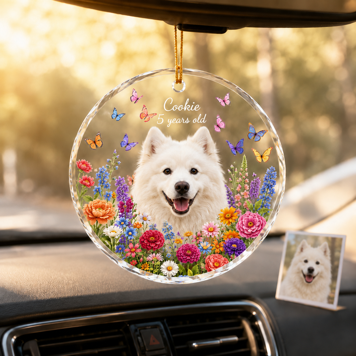 Custom Photo Dog Xmas Style 12