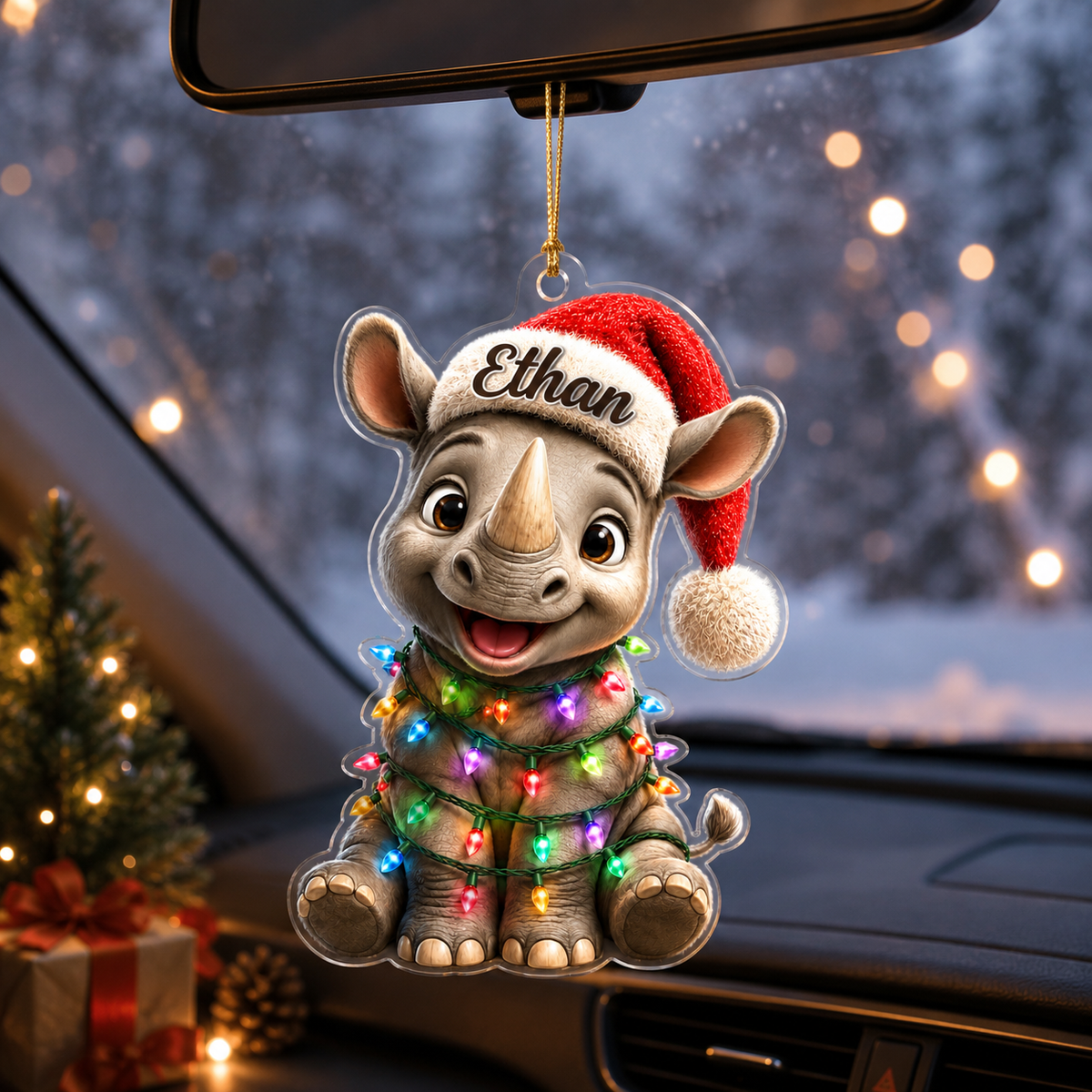Animal Led Light Rhino