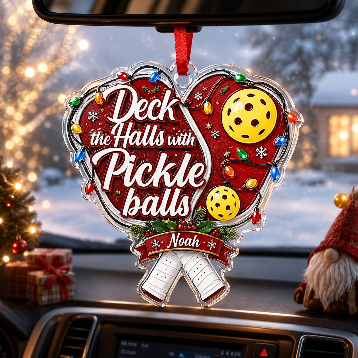Custom Name Pickleball Acrylic Style 6