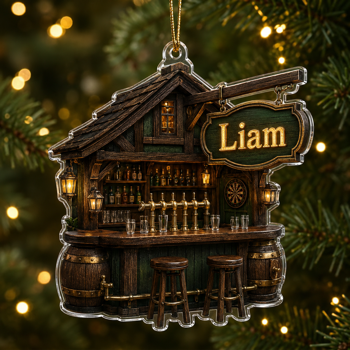 Food Lover Bar Pub Ornament