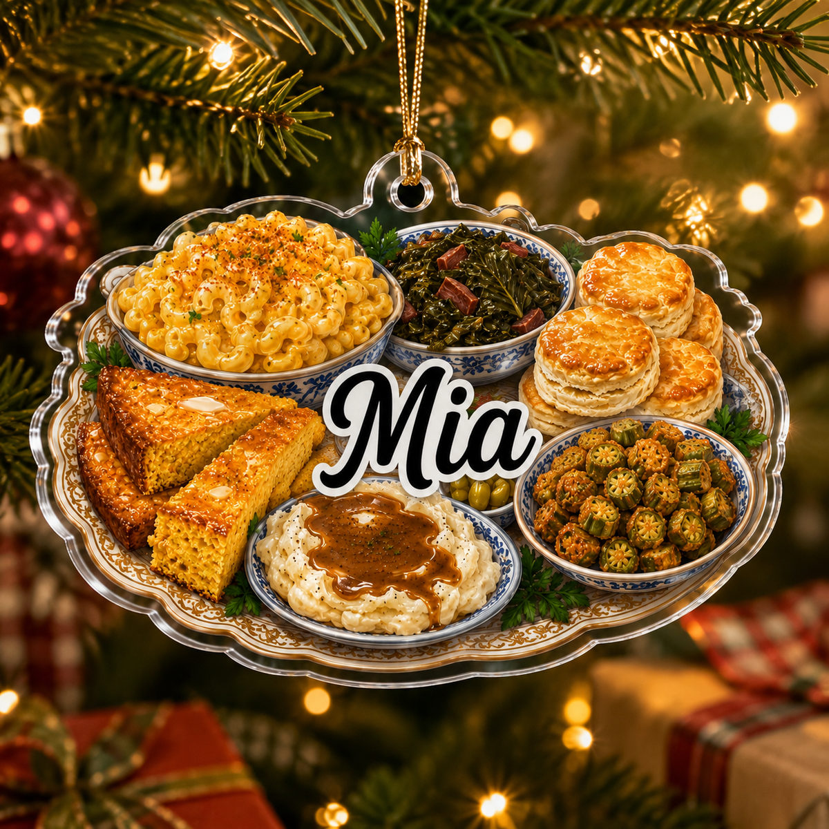 Food Dinner Southern Comfort Food Platter