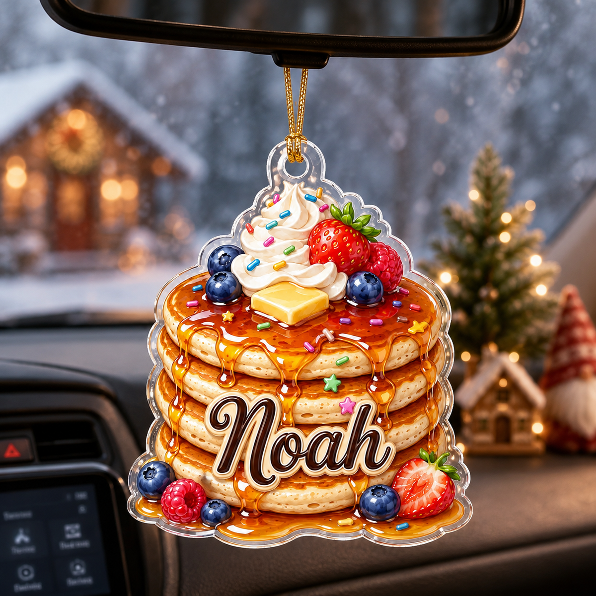 Custom Dessert Pancake Stack Acrylic