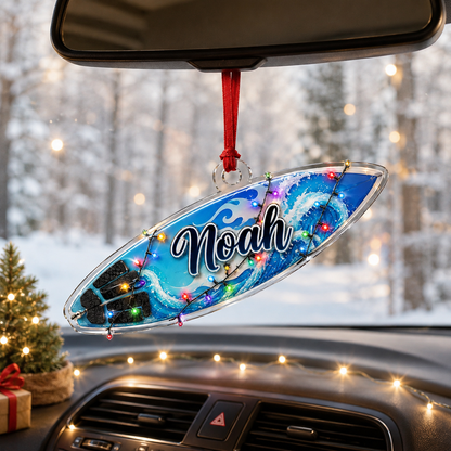 Surfing Personalize Acrylic Surfboard