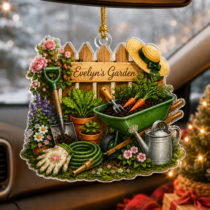 Custom Gardening Garden Cart Acrylic