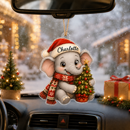 Animal Christmas Elephant