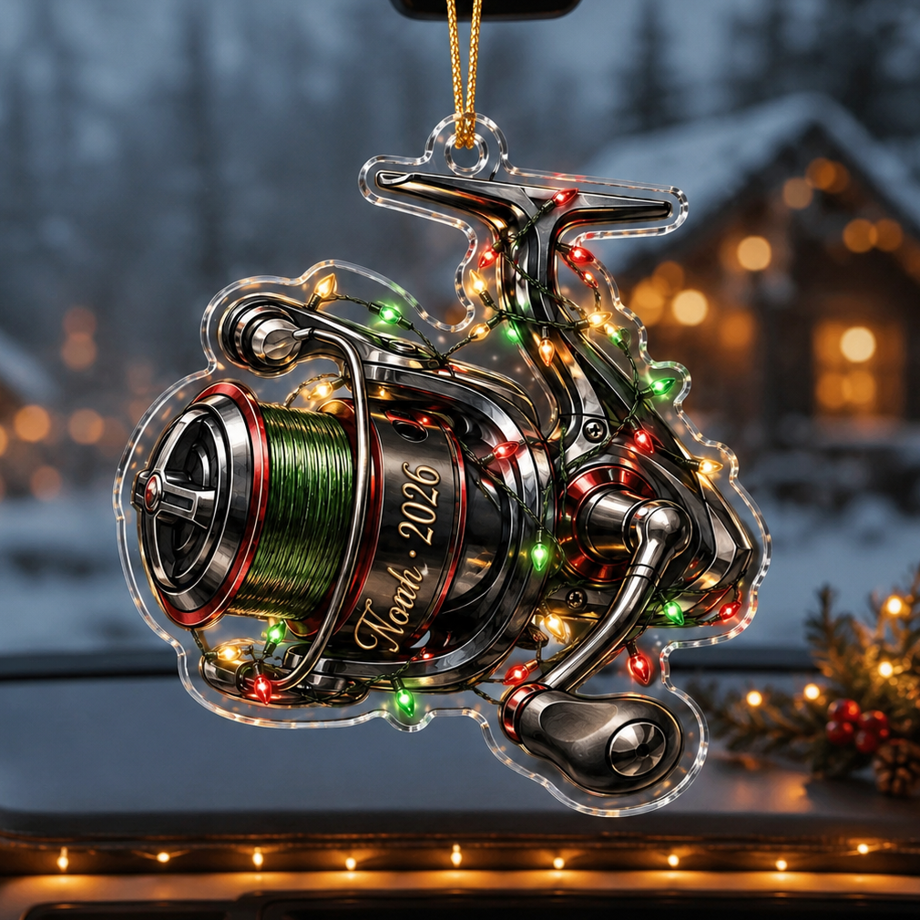Personalized Fishing Spinning Reel Acrylic