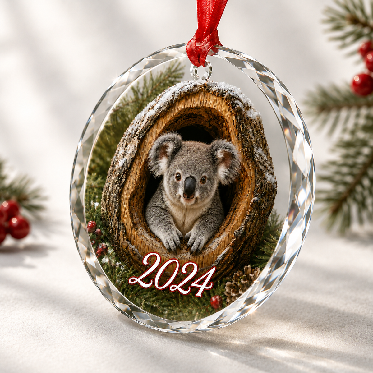Glass ornament Animal Koala