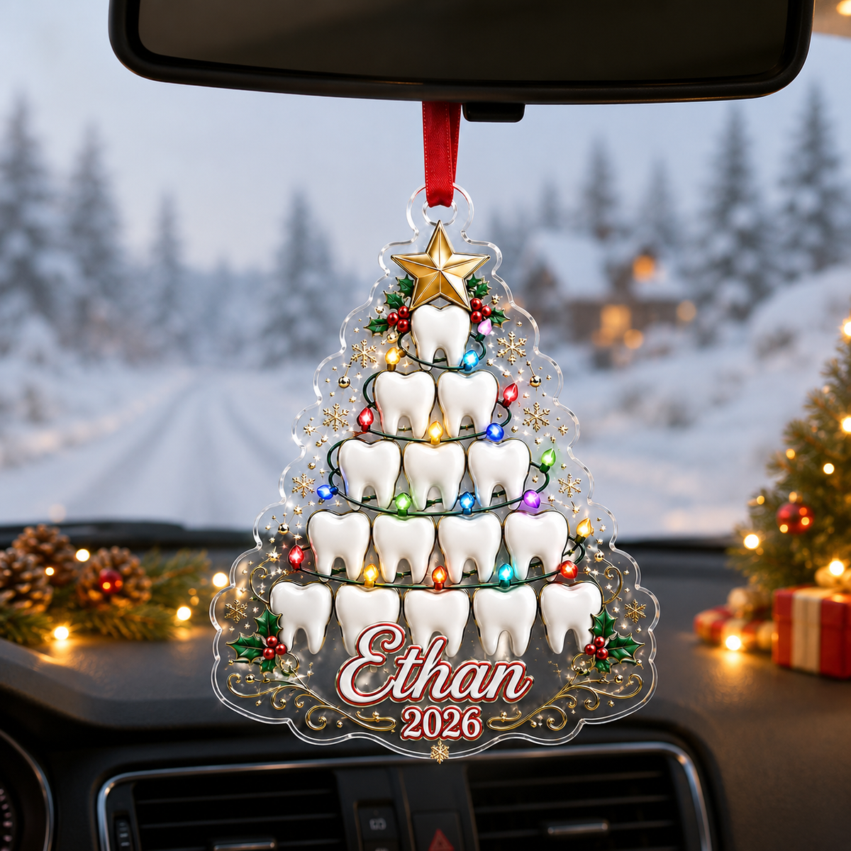 Dental Xmas Tooth Tree