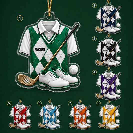 Golf Acrylic Style 11