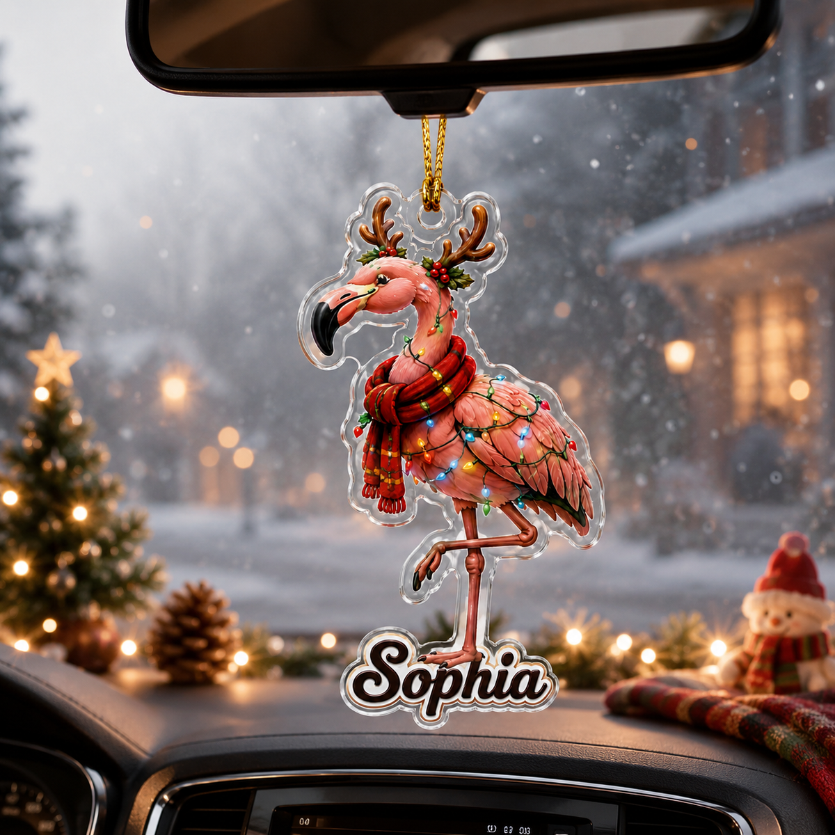 Christmas Animal Flamingo
