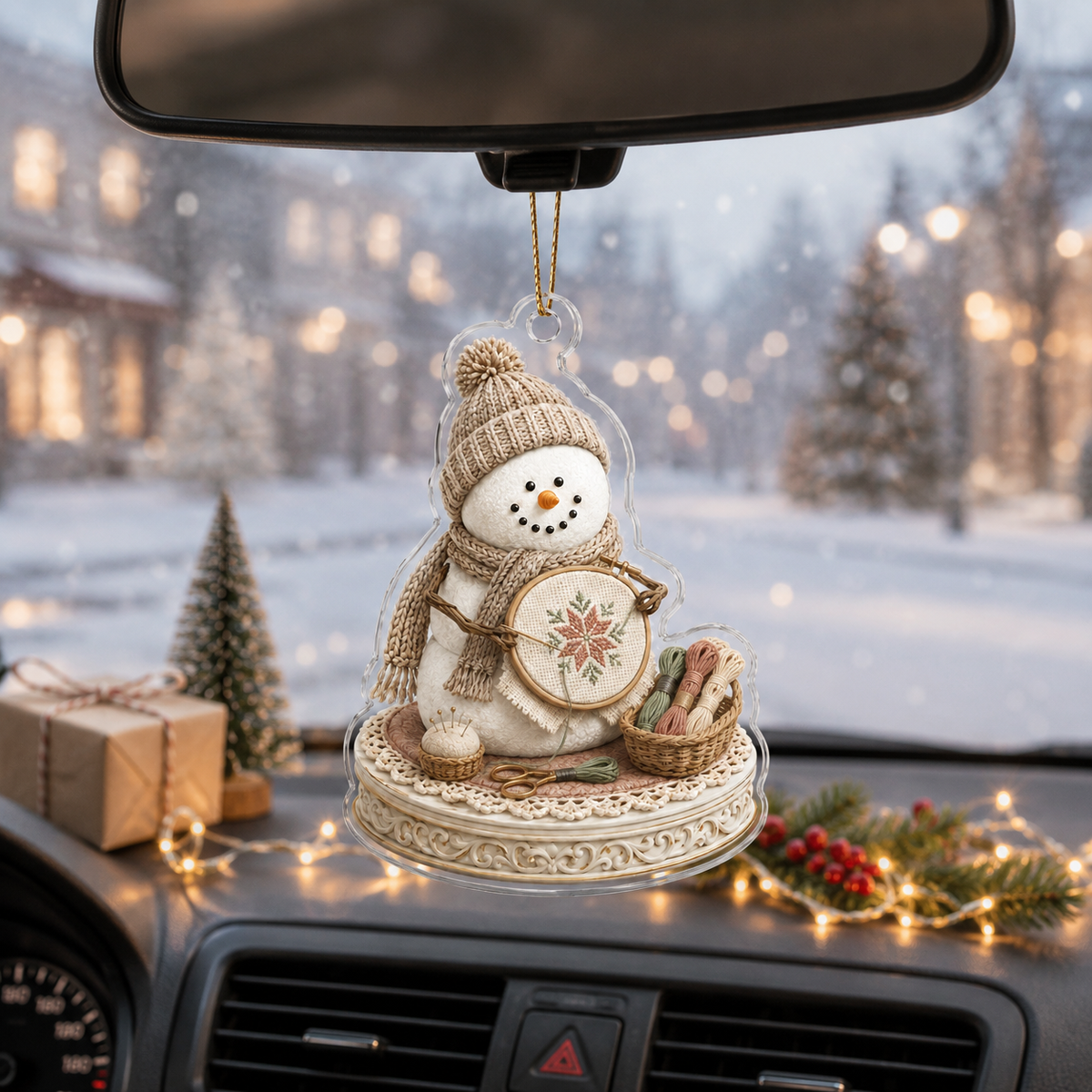 Snowman Hobbies Acrylic Cross-Stitching