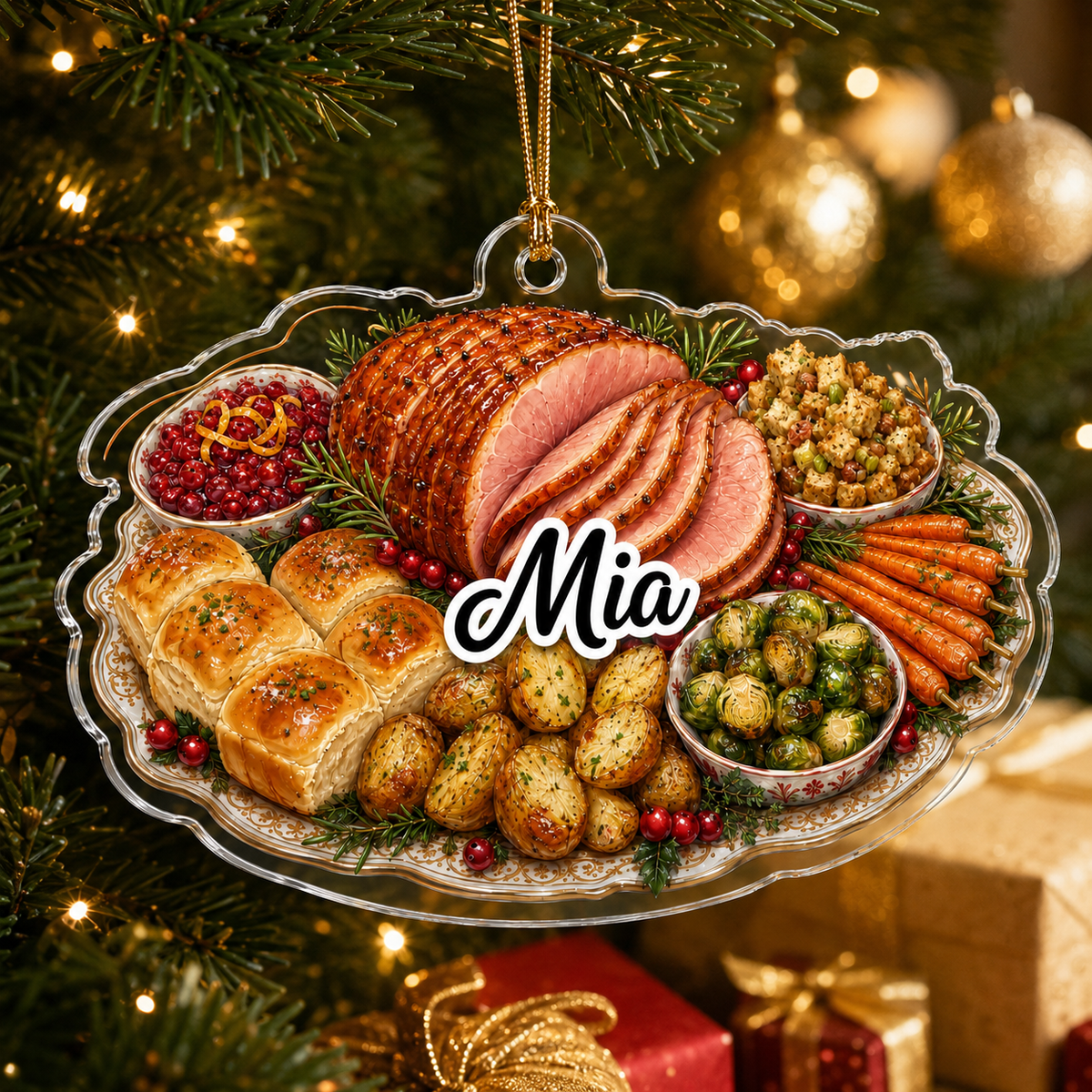 Food Dinner Christmas Dinner Platter