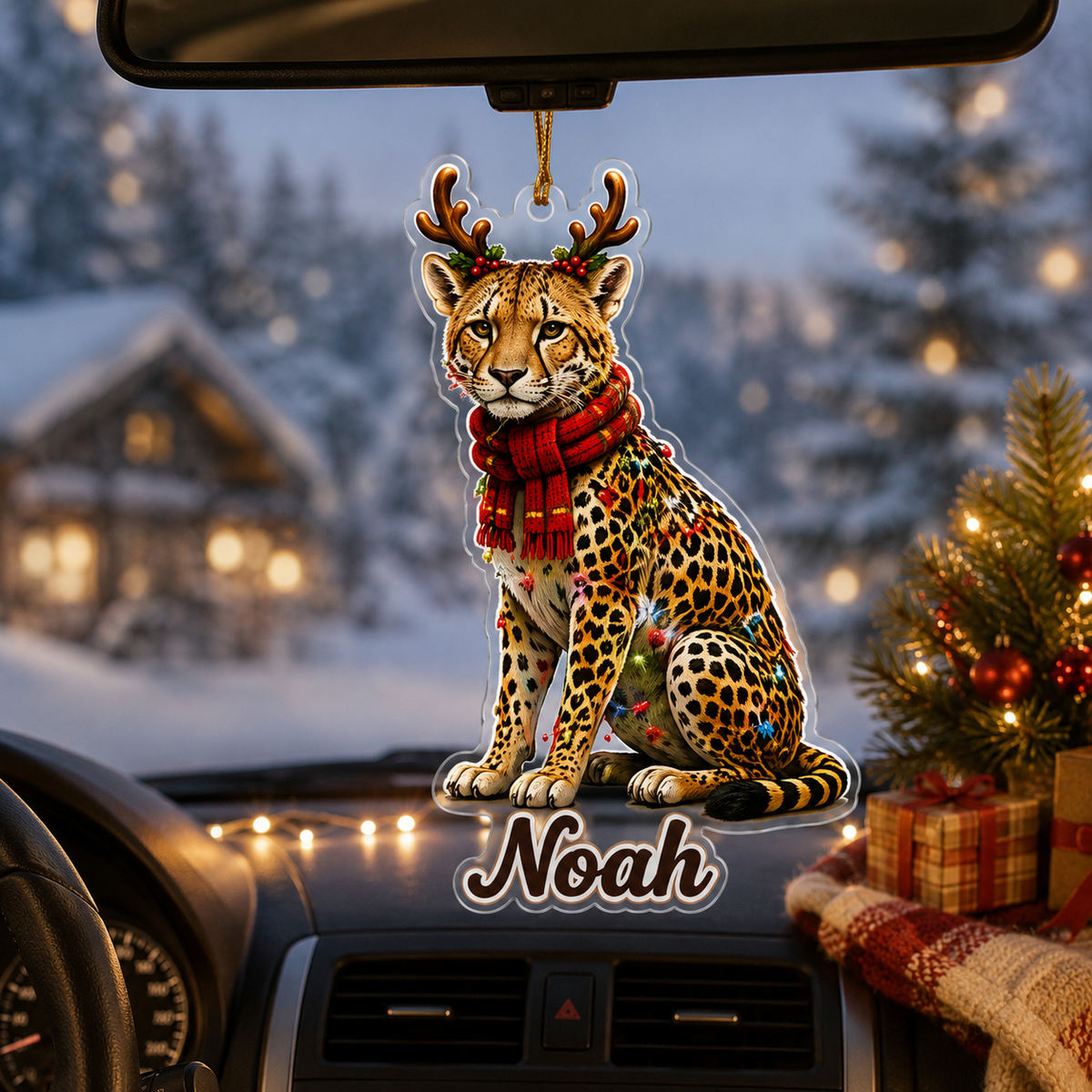 Christmas Animal Cheetah