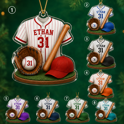 Baseball Acrylic Style 8
