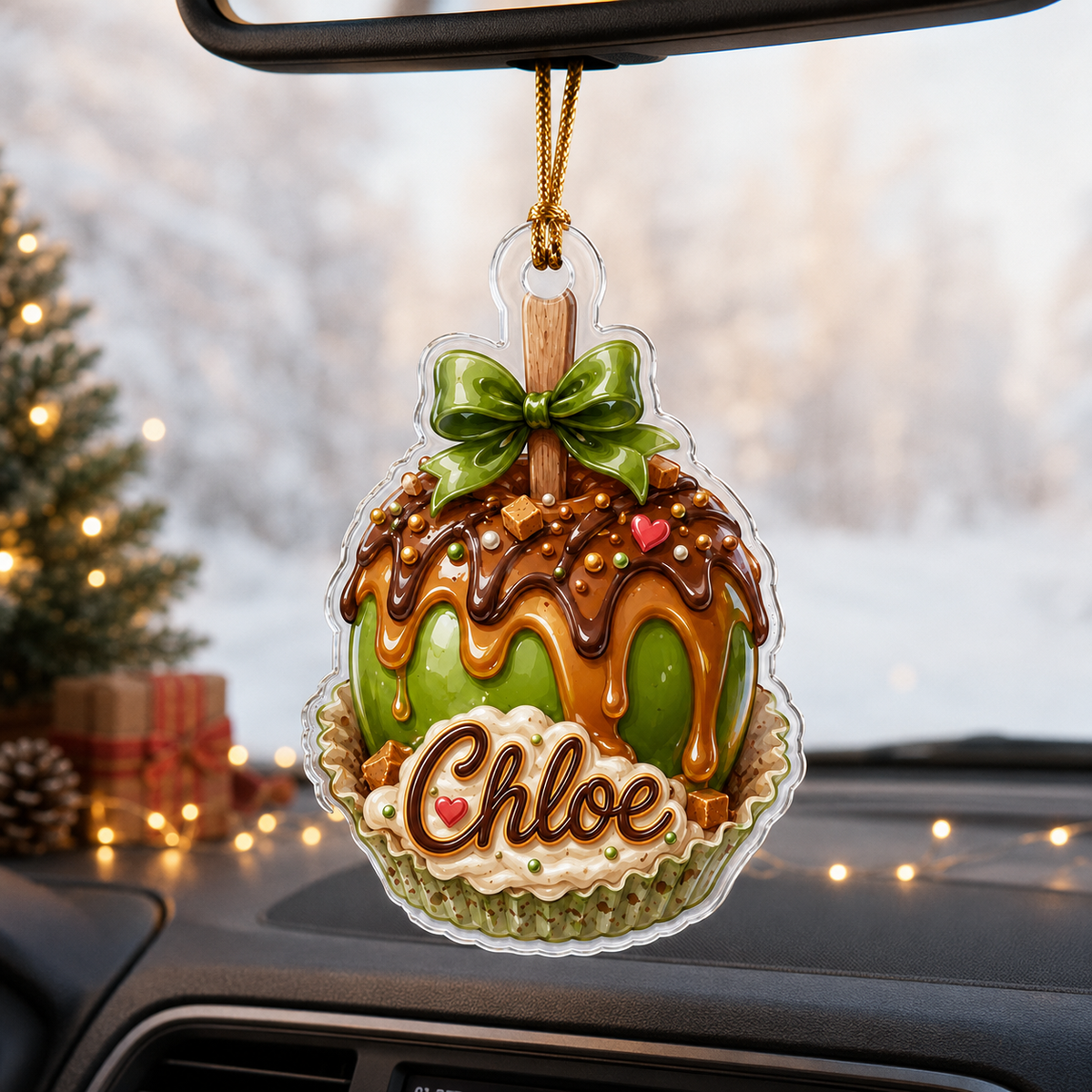 Custom Dessert Caramel Apple Acrylic