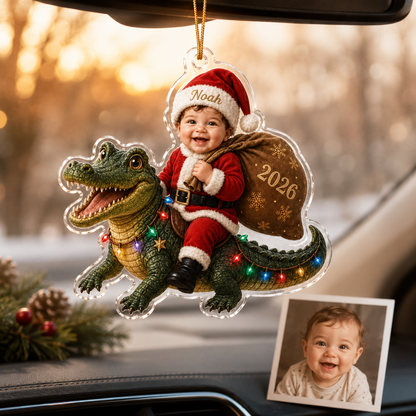 Custom Photo Baby Animal Crocodile