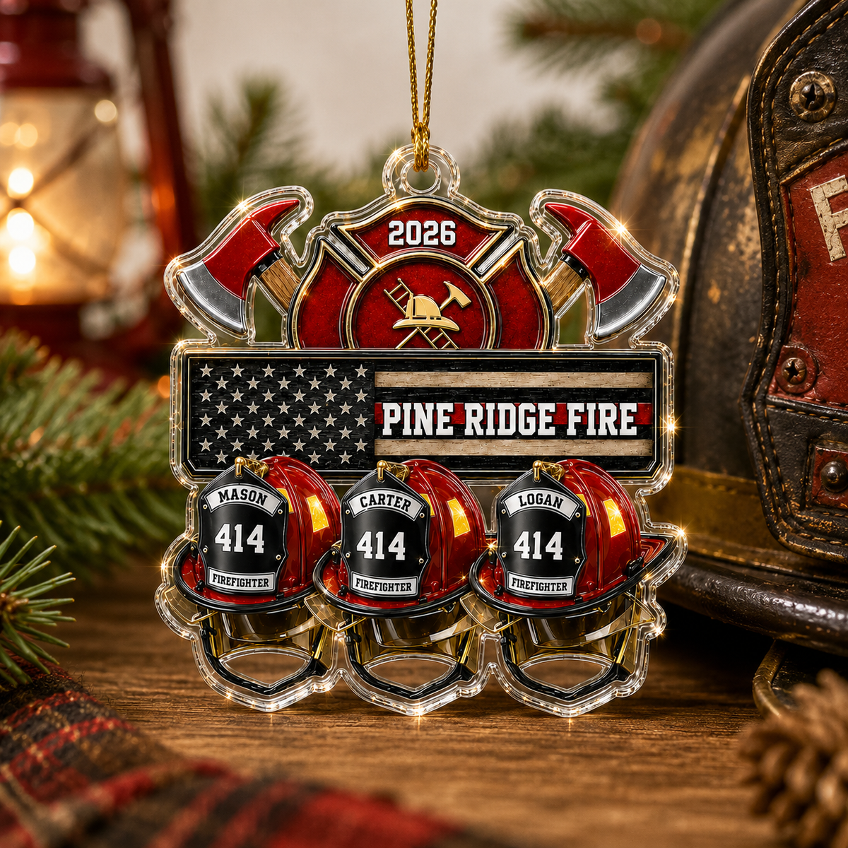 Pine Ridge FF Helmets