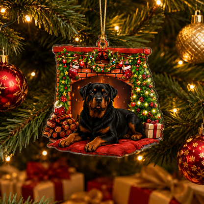 Dog Christmas Tree Rottweiler