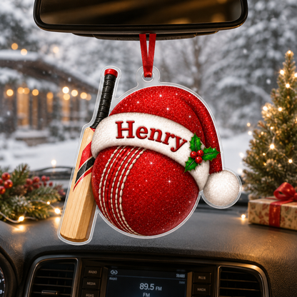 Sport Custome Name Acrylic Cricket