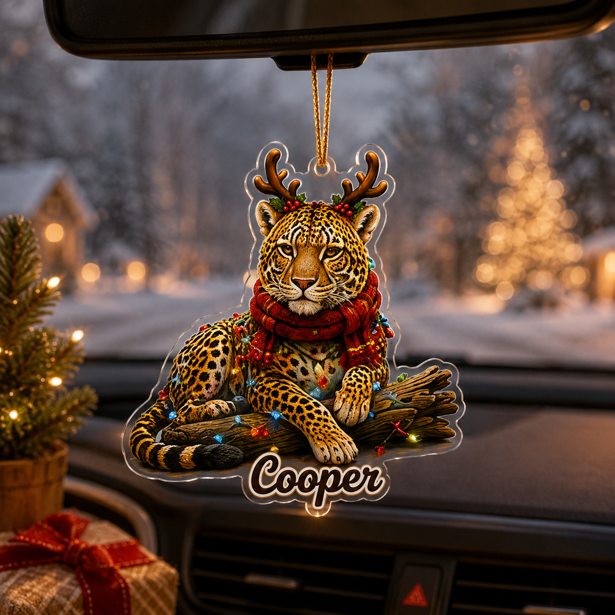 Christmas Animal Leopard