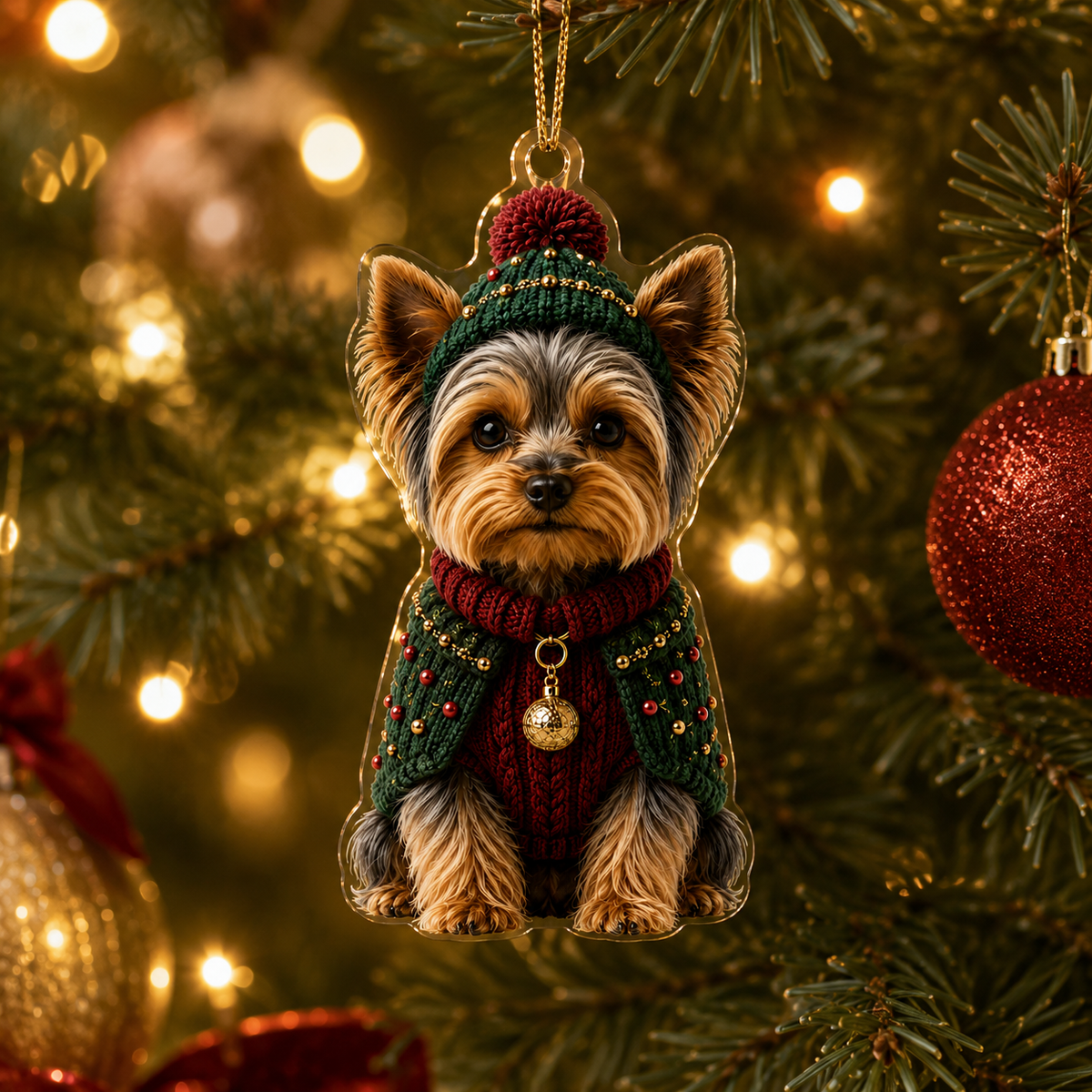 Dog Chrismast With Noel Sweater Terrier