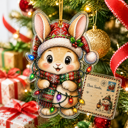 Animal With Christmas Led Rabbit