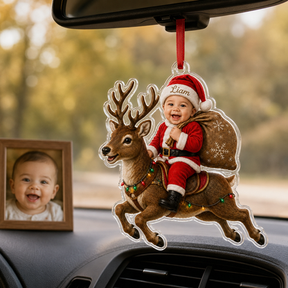 Custom Photo Baby Animal Reindeer