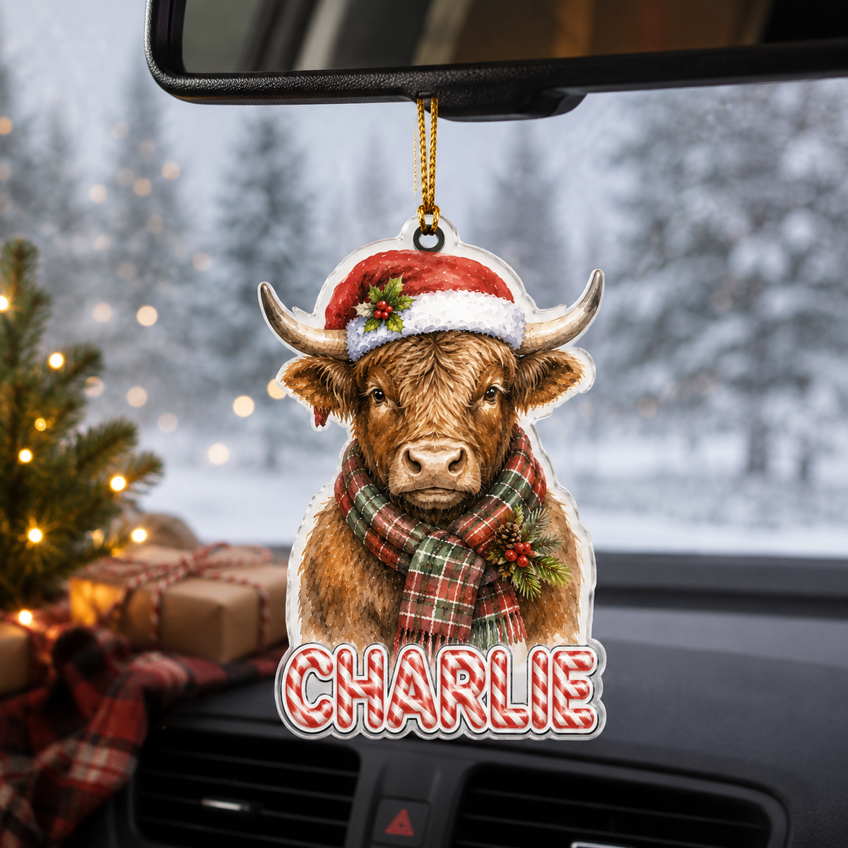 Christmas Farm Animal Bull