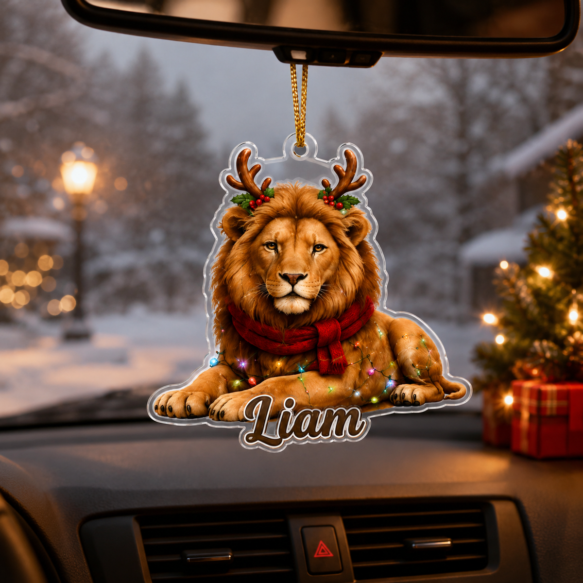 Christmas Animal Lion