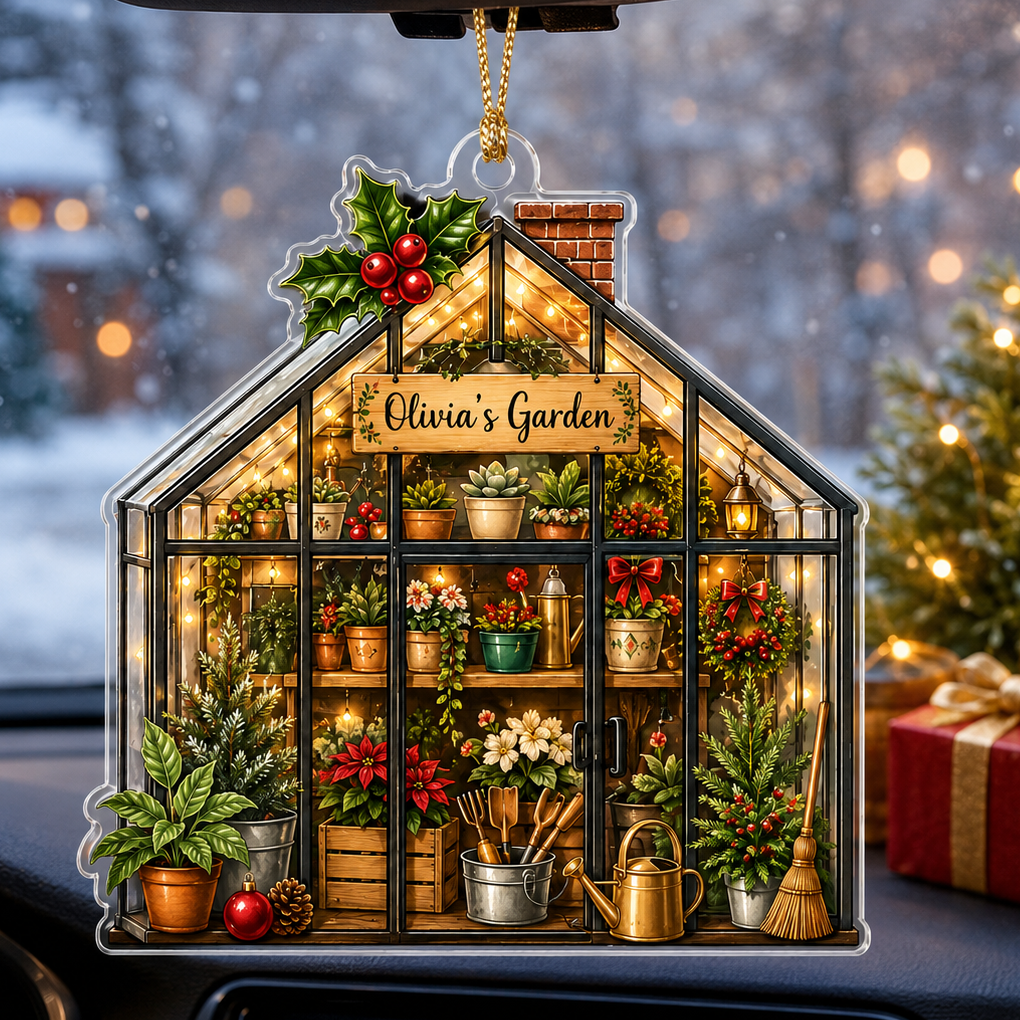 Custom Gardening Glasshouse Retreat Acrylic