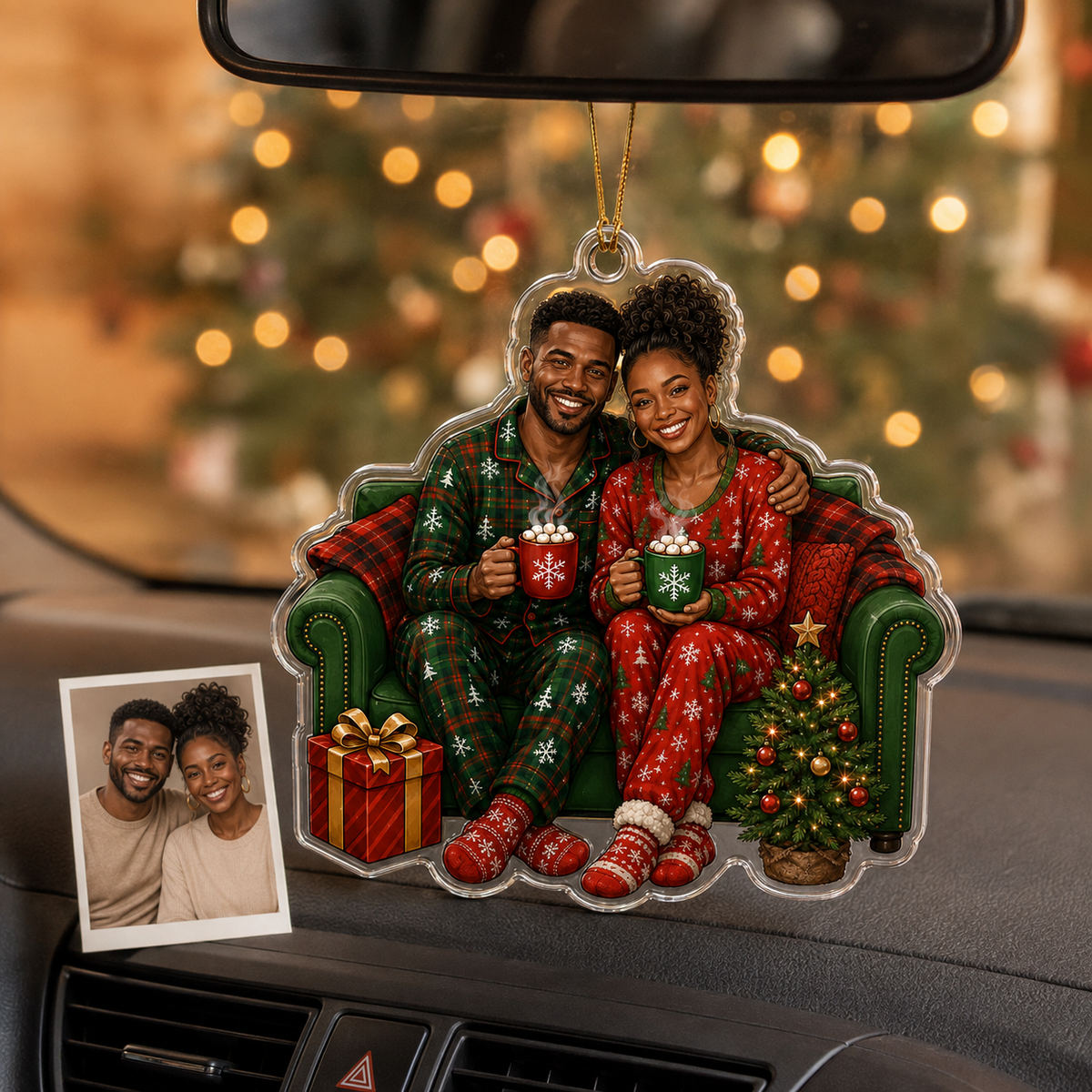 Custome Photo Couple In Sofa