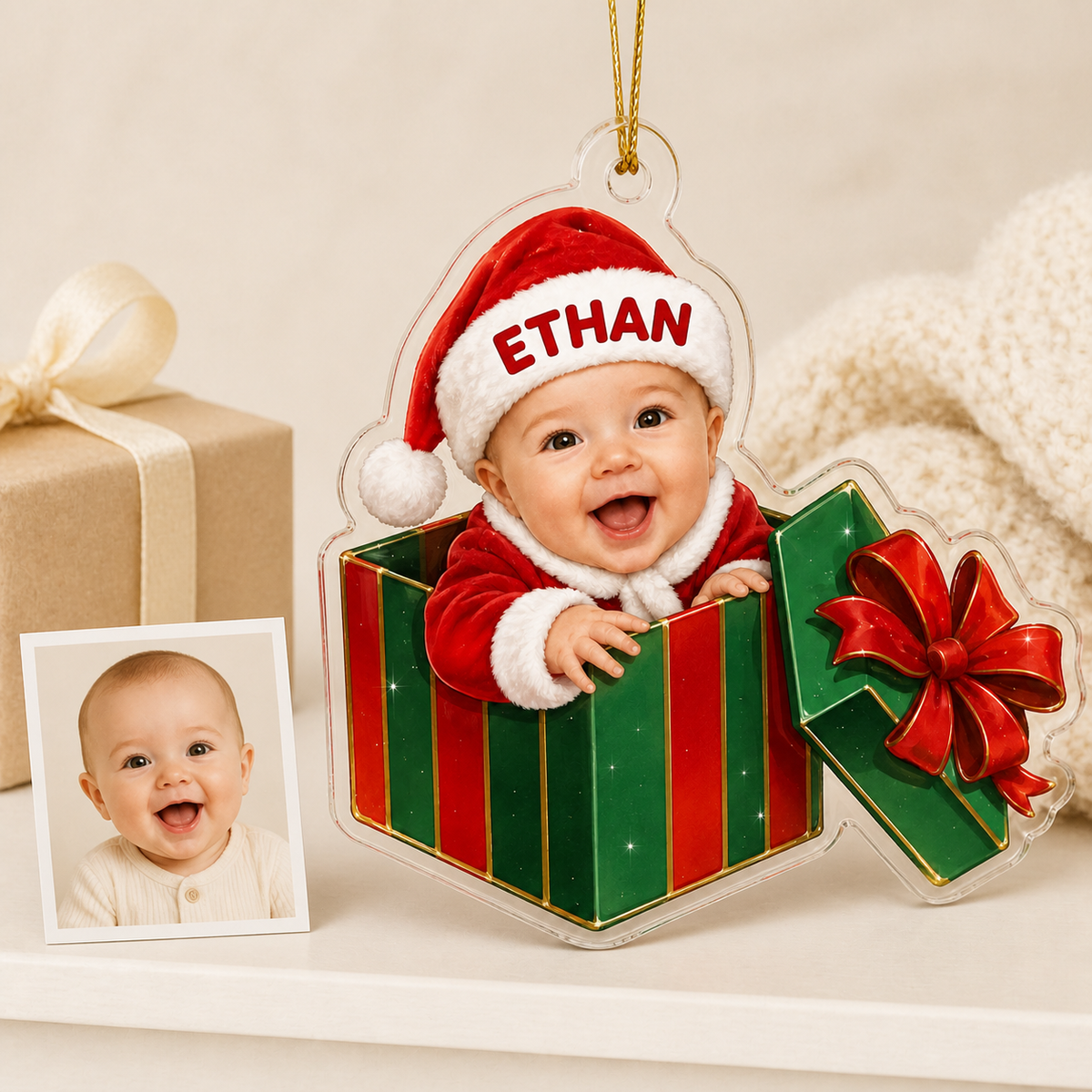 Custom Photo Baby Gift Box