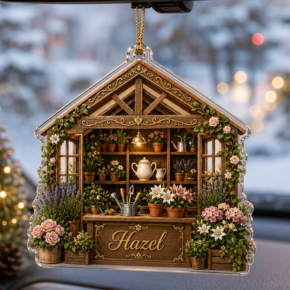Custom Gardening Flower Shop Acrylic