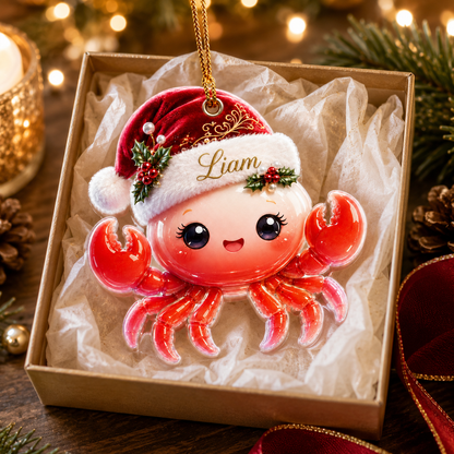 Animal With Santa Hat Crab