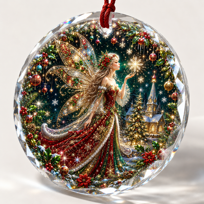 Fairy Glass Ornament Christmas Fairy