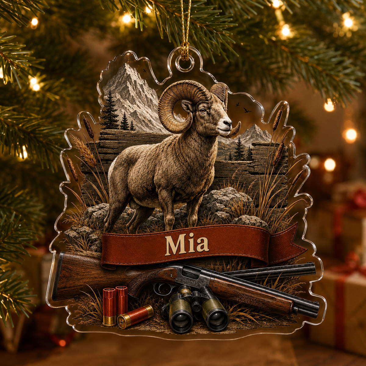Animal Acrylic Bighorn Sheep