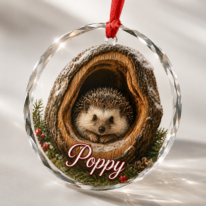 Glass ornament Animal Hedgehog