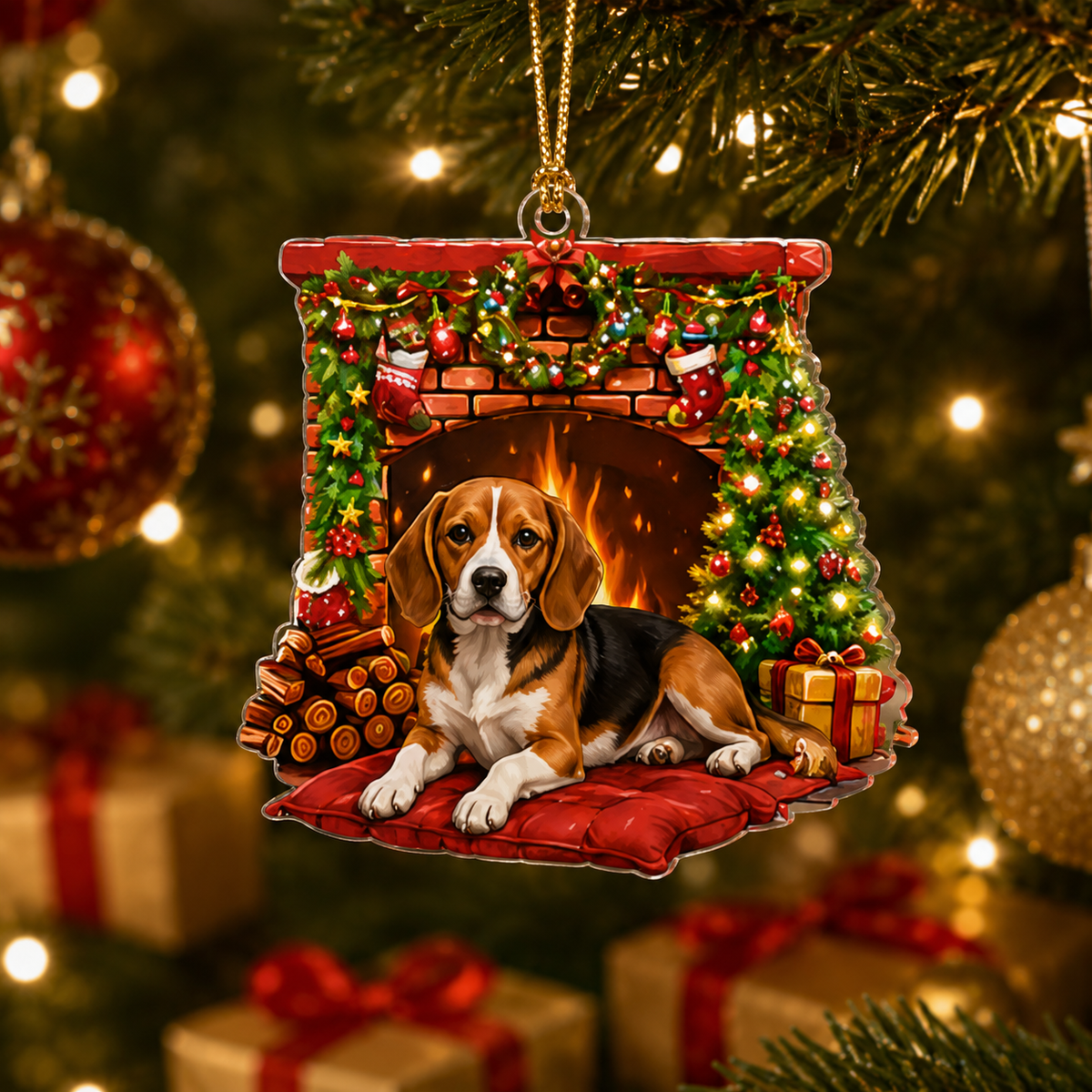 Dog Christmas Tree Tree Beagle