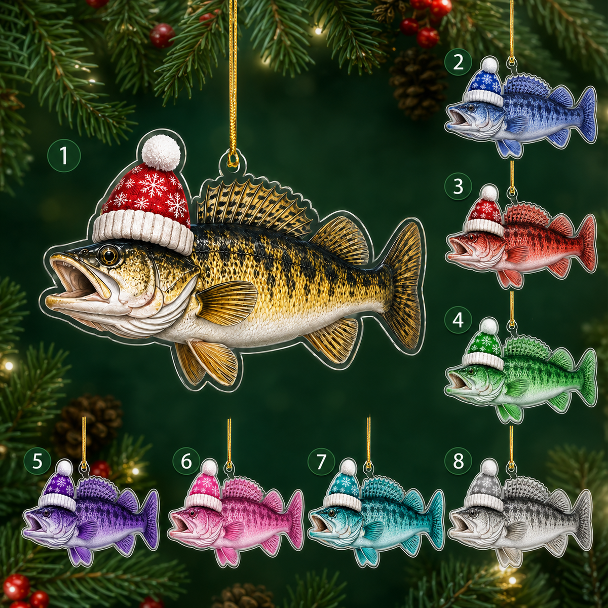 Fishing Acrylic Style 22