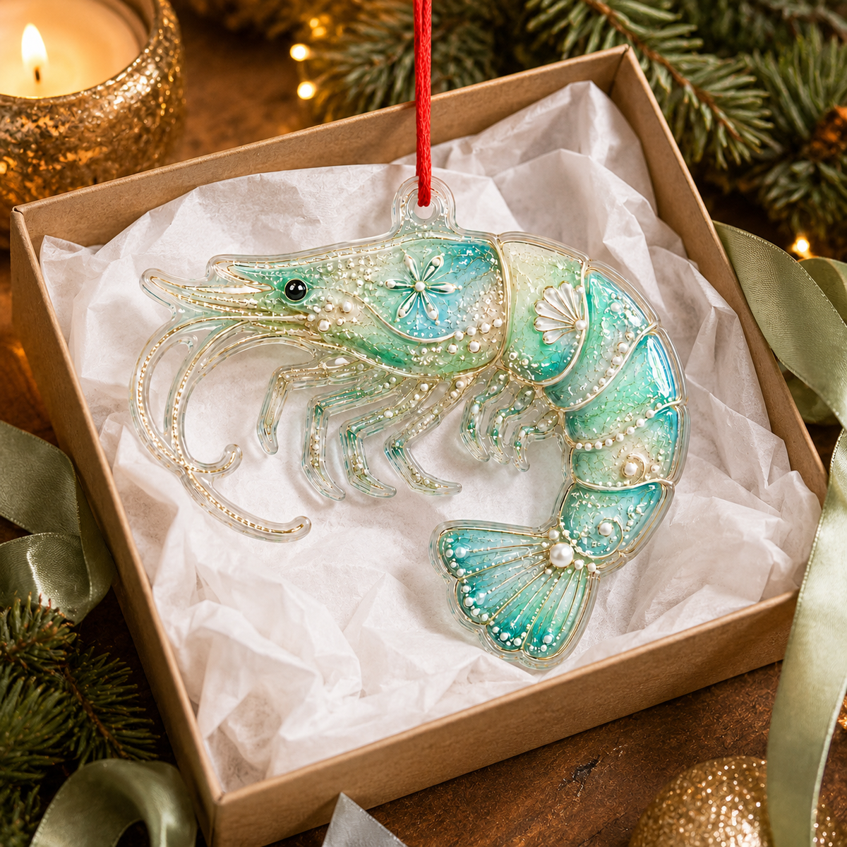 Summer Ocean Animals Shrimp