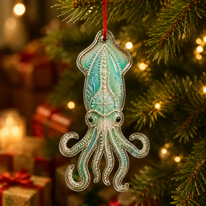 Summer Ocean Animals Squid